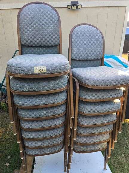 Church stackable chairs
