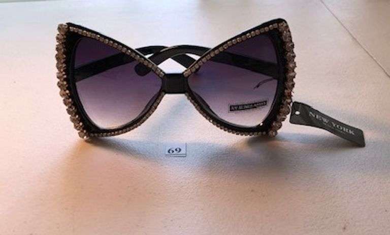 New York Rhinestone Sunglasses