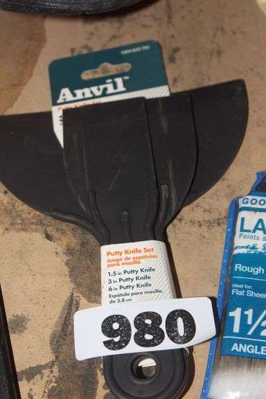 ANVIL 3 PACK PUTTY KNIFE SET