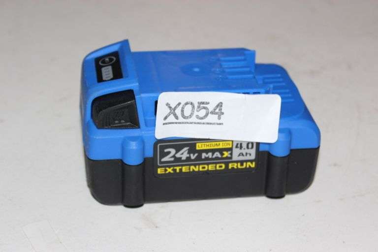 Kobalt 24-V Lithium Battery (4 Ah) Retail:$70