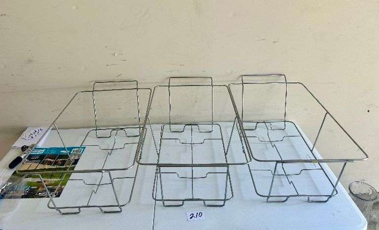 3 Chafing Racks