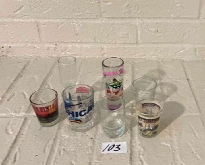 7 Shot Glasses