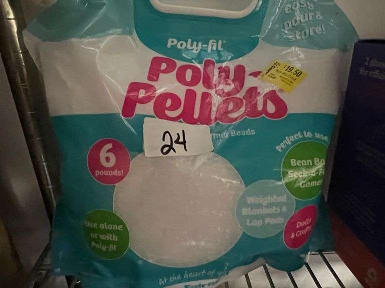 POLY FIL POLY PELLETS FOR CRAFTS