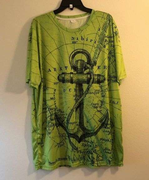 Compass Nautical T-Shirt Asian Size 5X
