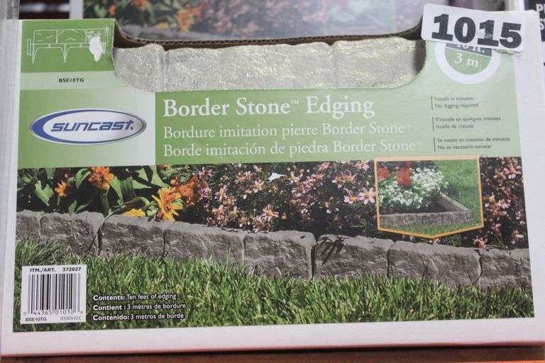 SUNCAST BORDER STONE EDGING 10 FT. 3BSE10TG $30.00