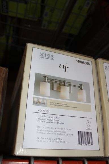 Allen + Roth Gracey Modern/Contemporary Vanity Light Retail:$100