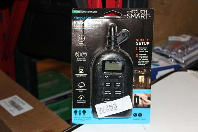 Jasco Products Company 26898-P2 Touch Out Dgtl Timer Retail:$40