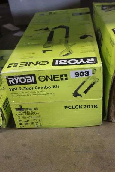 RYOBI 10" String Trimmer & Blower Combo Kit TOOLS ONLY PCLC 201K $119.00