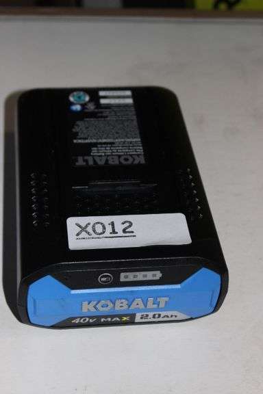 Kobalt 40 -Volt, 2 Ah 1 -Pack Lithium Ion (Li-Ion) Battery Retail:$140