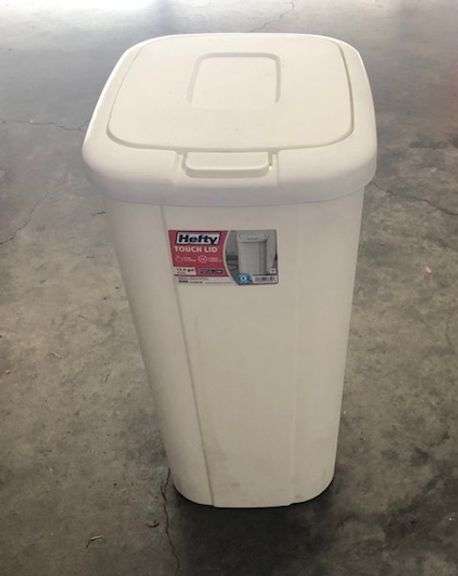 Hefty Touch Lid Trash Can