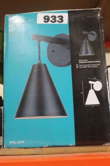 ARLO WALL MOUNTED PENDULUM LIGHT BLACK