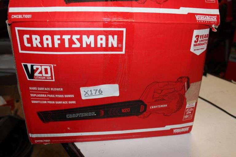 Craftsman 20V Max Cordless Leaf Blowe Retail:$92
