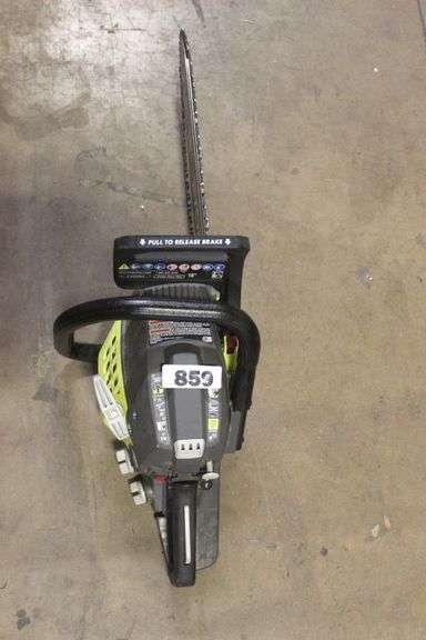 RYOBI GAS POWERED CHAINSAW RY3818 RETAIL $229.00