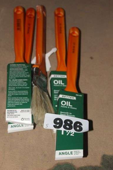 BETTER OIL PAINTS AND STAINS 1 1/2 IN. BRUSH #464 457