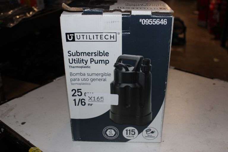 Utility Pump 1/6 Hp (309016) Retail:$108.98