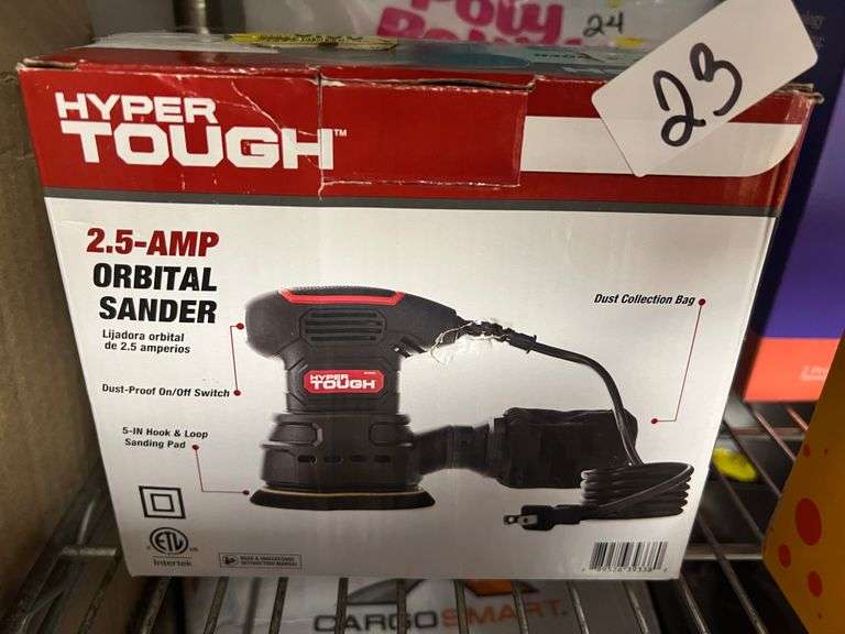 HYPER TOUGH 2.5AMP ORBITAL SANDER