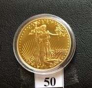 USA 2023 Liberty 50 Dollar Collectible Coin in Protected Capsule