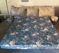 Leather Sofa Bed