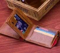 100 Dollar Print Wallet Snap Closure with Multiple Slots