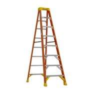 [✓] [MSRP: $119.00] Werner 8-ft Fiberglass 300-lbs Type IA Step Ladder