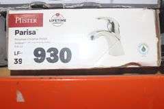 PFISTER PARISA SINGLE HANDLE FAUCET CHROME $79.62