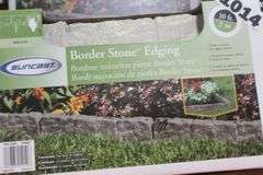 SUNCAST BORDER STONE EDGING 10 FT. #BSE10TG $30.00 EACH