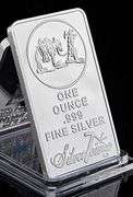 Silver Towne Bar in Protected Capsule