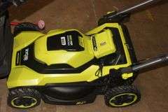 RYOBI 40V HP BRUSHLESS 21" SELF PROPELLED LAWN MOWER RETAIL$749.00 INCLUDES TWO BATTERIES AND CHARGER
