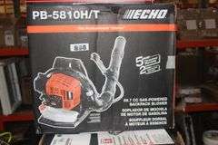 ECHO GAS POWERED  BACKPACK BLOWER PB-5810H/T RETAIL $449.00