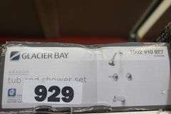 GLACIER BAY ARAGON TUB AND SHOWER SET CHROME $99.00