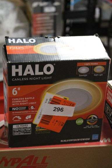 [✓] [MSRP: $31.97] HALO 6 in. RL Night Light, 1000-Lumens, Selectable CCT, D2W DM