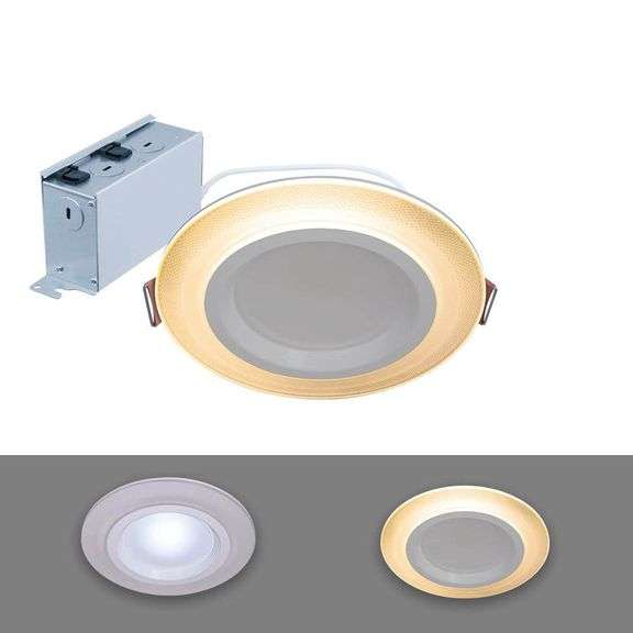 [✓] [MSRP: $31.97] HALO 6 in. RL Night Light, 1000-Lumens, Selectable CCT, D2W DM