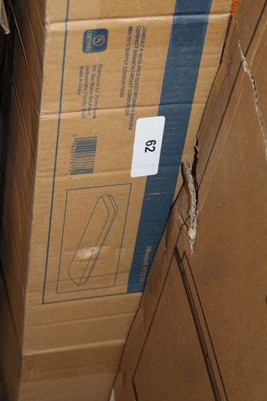 [✓] [MSRP: $101.48] 2-Light White Rectangular Flushmount