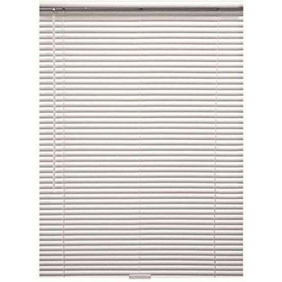 [✓] [MSRP: $116.39] Designer s Touch 10793478523894 White Cordless Room Darkening Aluminum Mini Blind 1 in. Slats 95 in. W x 72 in. L