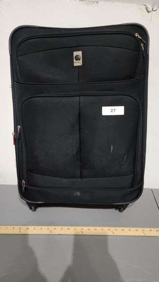 DELSEY LIGHTWEIGHT MEDIUM SIZE SPINNER LUGGAGE BAG 25x18x12