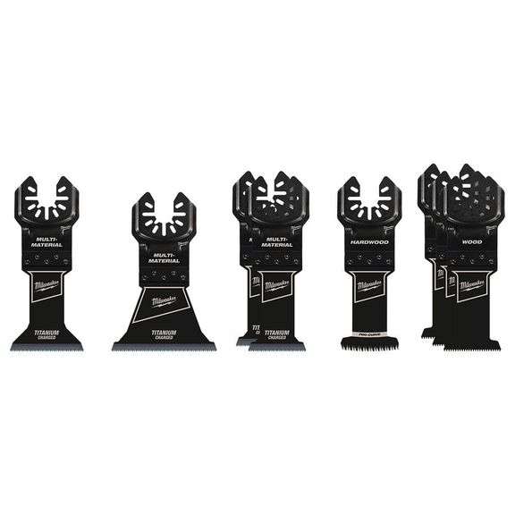 [MSRP: $39.88] Milwaukee Oscillating Multi-Tool Blade Kit (8-Piece)