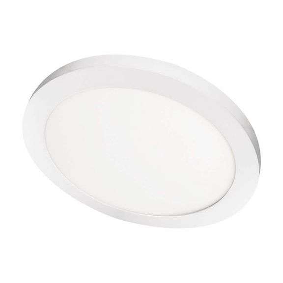 [✓] [MSRP: $34.97] Commercial Electric 11 in. 12.5-Watt Dimmable White Integrated LED 875 Lumens Round Flat Panel Flush Mount Ceiling Light Color Change 5CCT