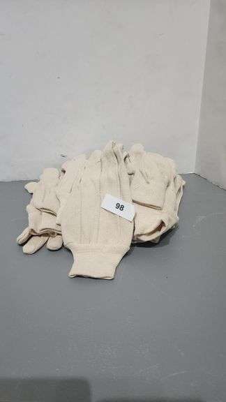 TAN GLOVES 8 PAIRS INCLUDED