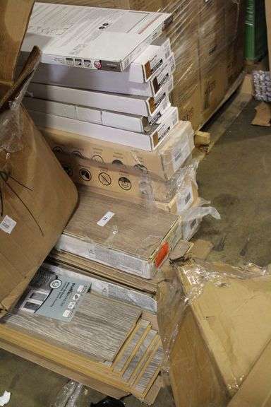 lot of misc flooring