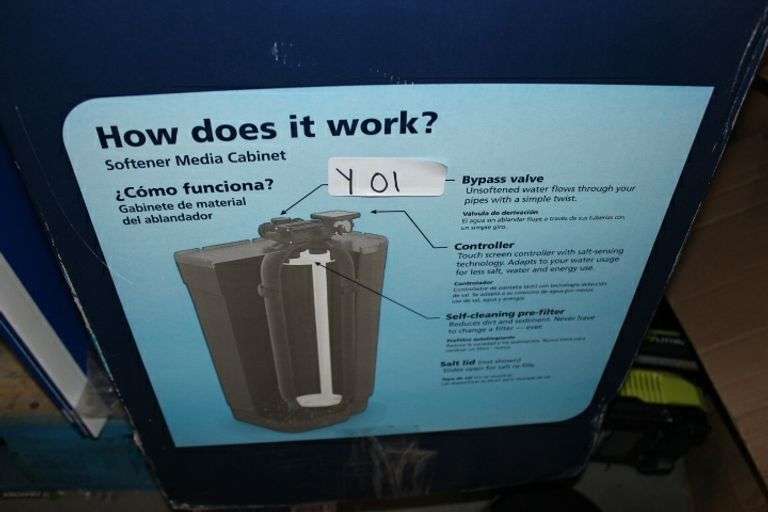 A.O. Smith 35000 - Grain Water Softener For High Iron Levels Retail:$480