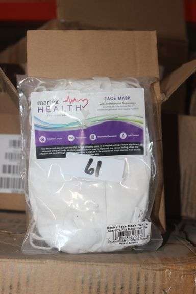MARTEX HEALTH FACE MASK  10 PACKS