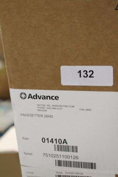 [MSRP: $1,979.00] Advance Pacesetter 20HD Floor Machine 01410A