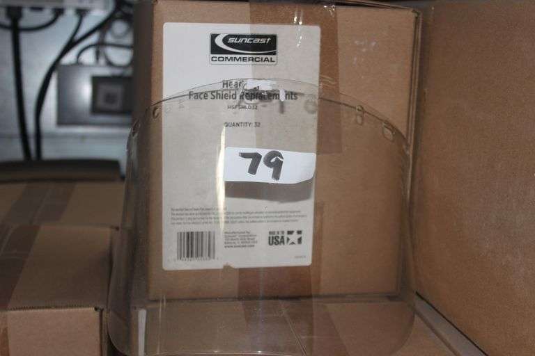 SUNCAST COMMERCIAL HEAD GEAR SHIELD REPLACEMENTS 12/BOX