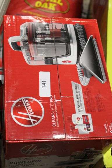 [✓] [MSRP: $124.00] HOOVER CleanSlate Pro Portable Corded Spot Cleaner, Carpet Cleaner Machine for Carpet and Upholstery, Car Auto Detailer, Black