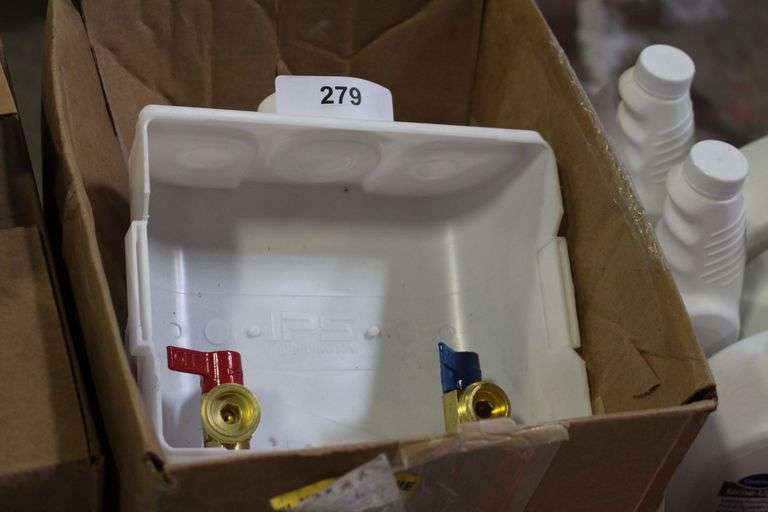 hot and cold valve for washer