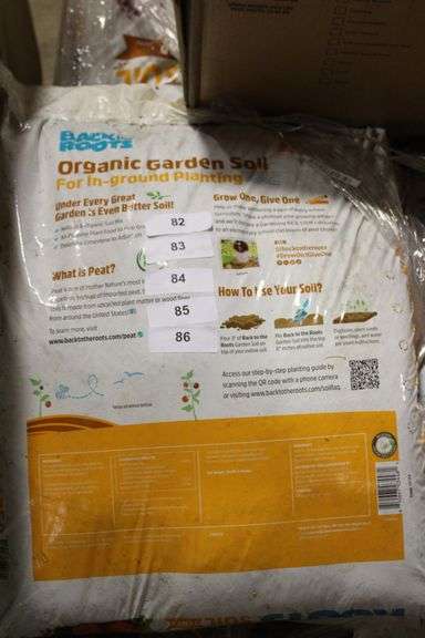 [✓] [MSRP: $12.99] Back to the Roots 25.7qt Organic Garden Soil Premium Blend For in Ground Planting