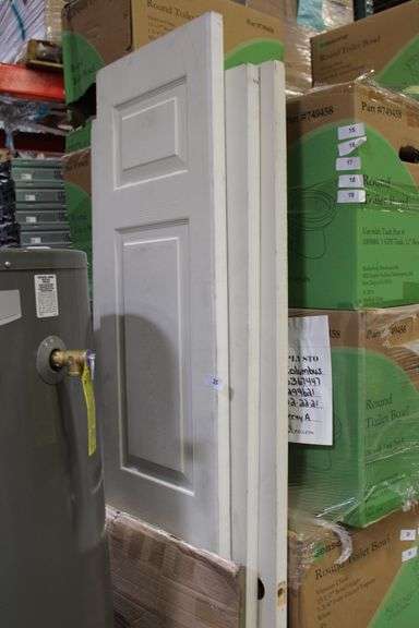 lot of 3 interior white door size varies