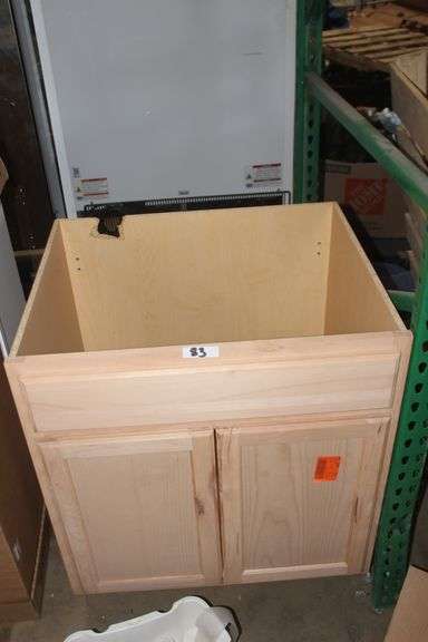 30 in. W x 24 in. D x 34.5 in. H Assembled Sink Base Kitchen Cabinet in Unfinished with Recessed Panel
1.2k $120.00 @ THE HOME DEPOT