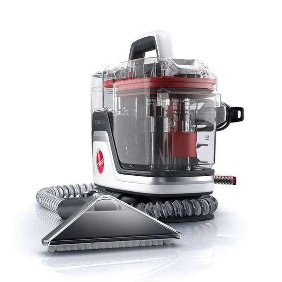 [✓] [MSRP: $124.00] HOOVER CleanSlate Pro Portable Corded Spot Cleaner, Carpet Cleaner Machine for Carpet and Upholstery, Car Auto Detailer, Black