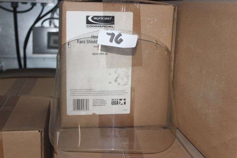 SUNCAST COMMERCIAL HEAD GEAR SHIELD REPLACEMENTS 12/BOX